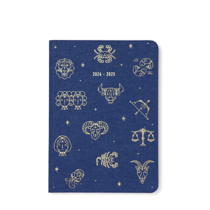 Letts Zodiac A6 Week to View Diary 2024-2025